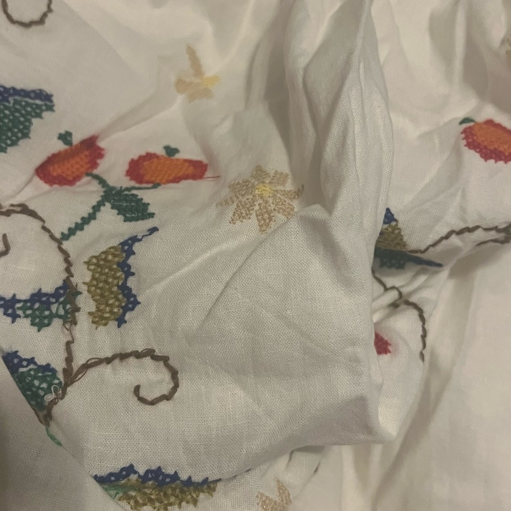 Beautiful NEW FARM Rio White Embellished Maxi  Dress - Picture 4 of 4